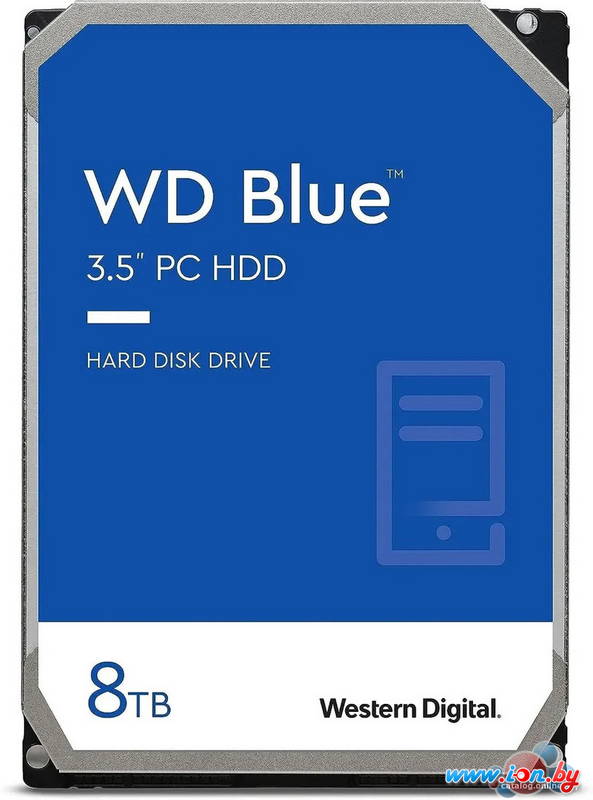 Жесткий диск WD Blue 8TB WD80EAAZ в Минске