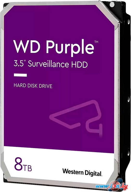 Жесткий диск WD Purple Surveillance 8TB WD85PURZ в Минске