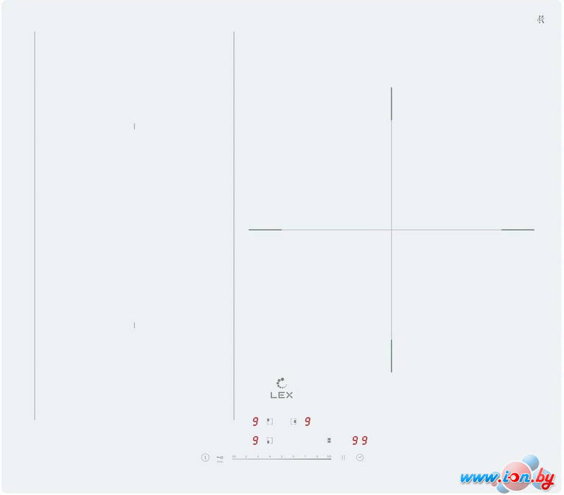 Варочная панель LEX EVI 631A WH в Гомеле
