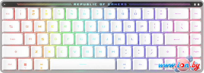 Клавиатура ASUS ROG Falchion Moonlight White (ASUS RX Low Profile Blue) в Гомеле