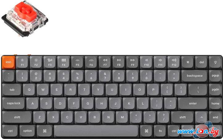 Клавиатура Keychron K3 Max RGB K3M-B1-RU (Gateron Low Profile Red) в Могилёве