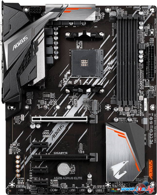 Материнская плата Gigabyte A520 Aorus Elite (rev. 1.1) в Могилёве