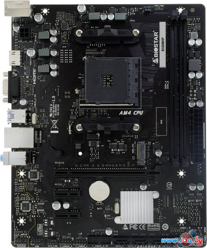 Материнская плата BIOSTAR B550MHP Ver. 6.0 в Могилёве