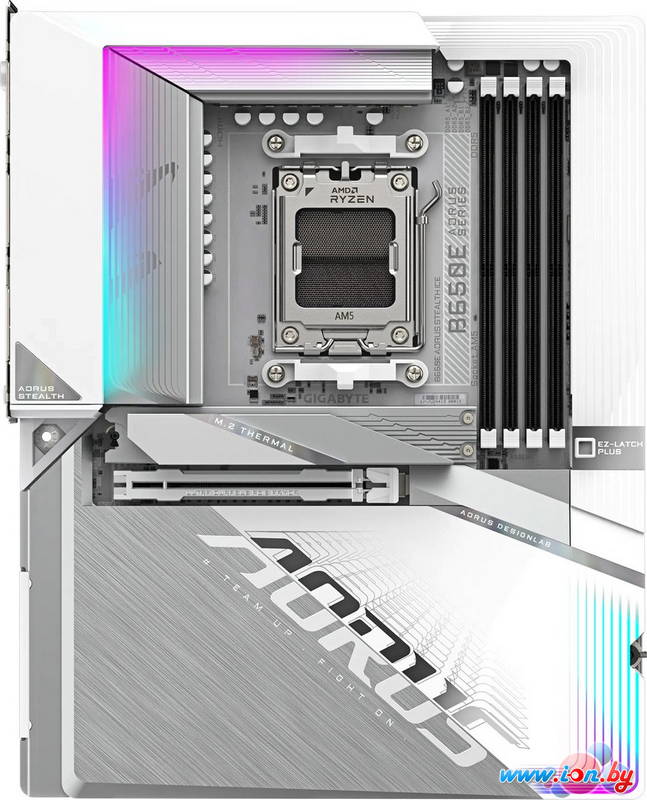 Материнская плата Gigabyte B650E Aorus Stealth Ice в Могилёве
