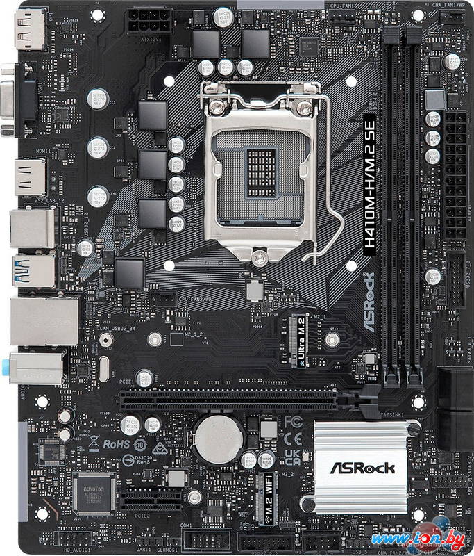 Материнская плата ASRock H410M-H/M.2 SE в Могилёве