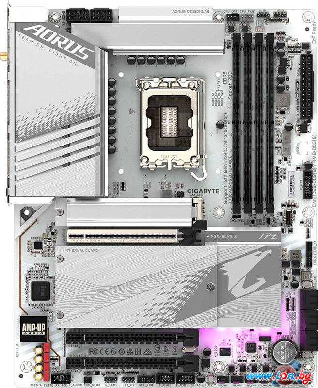 Материнская плата Gigabyte Z790 Aorus Elite AX Ice в Могилёве