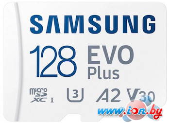 Карта памяти Samsung EVO Plus 2024 microSDXC 128GB (с адаптером) в Минске