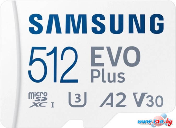 Карта памяти Samsung EVO Plus 2024 microSDXC 512GB (с адаптером) в Минске