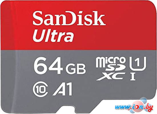 Карта памяти SanDisk Ultra SDSQUAB-064G-GN6MN microSDXC 64GB в Минске