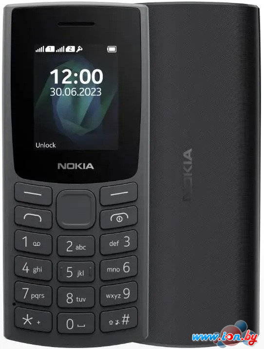 Кнопочный телефон Nokia 105 4G (2023) Dual SIM TA-1551 (черный) в Могилёве