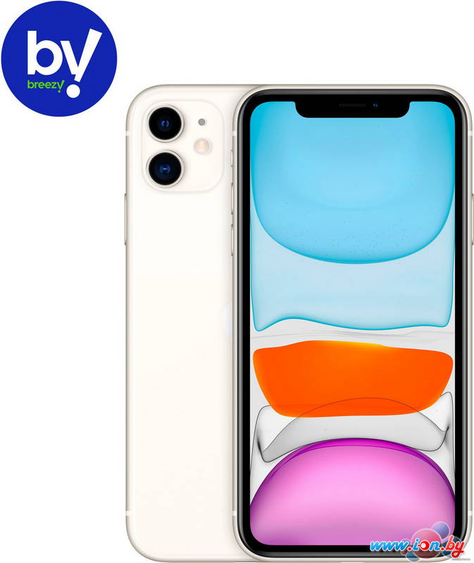 Смартфон Apple iPhone 11 256GB Восстановленный by Breezy, грейд B (белый) в Могилёве