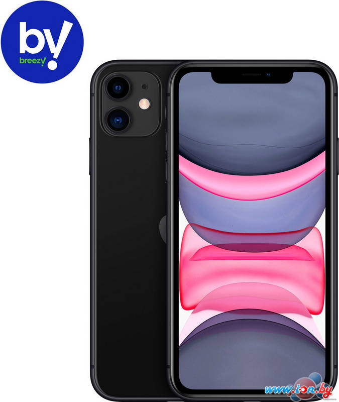 Смартфон Apple iPhone 11 256GB Восстановленный by Breezy, грейд C (черный) в Минске