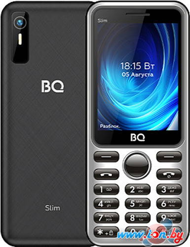 Кнопочный телефон BQ BQ-2833 Slim (черный) в Минске