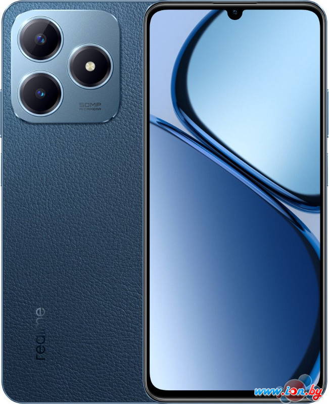 Смартфон Realme C63 RMX3939 6GB/128GB международная версия (кожаный синий) в Могилёве