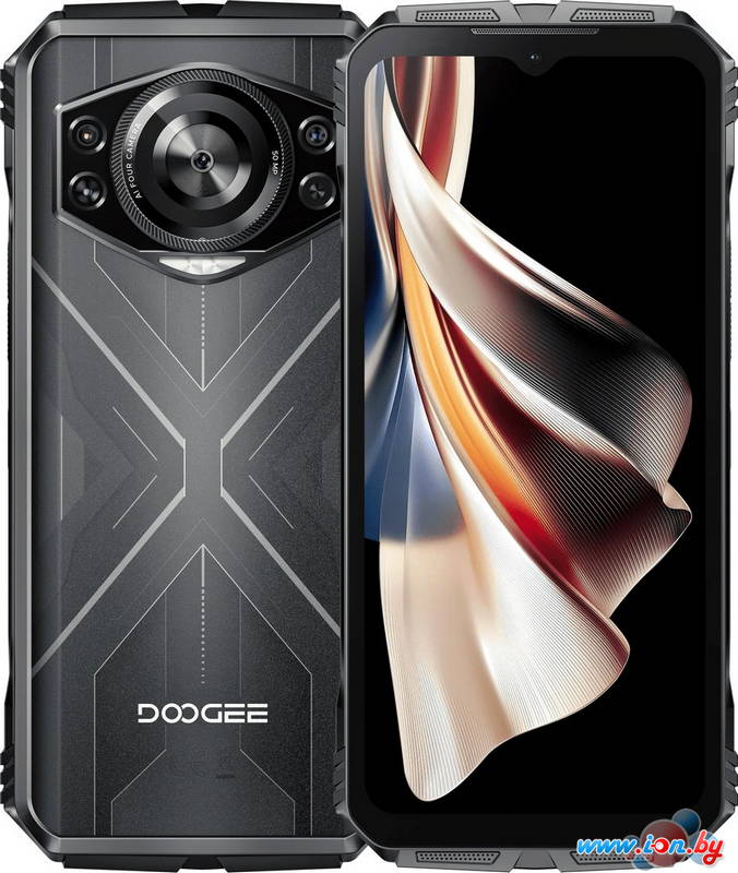 Смартфон Doogee S Cyber 8GB/256GB (черный/серебристый) в Могилёве