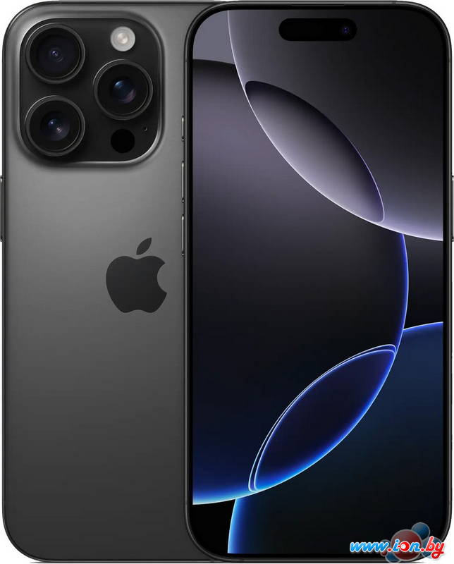 Смартфон Apple iPhone 16 Pro 256GB (черный титан) в Бресте