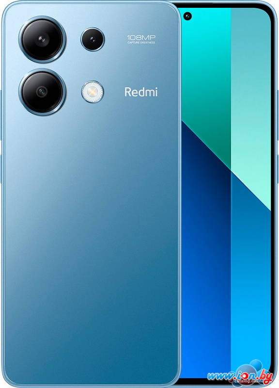 Смартфон Xiaomi Redmi Note 13 8GB/256GB без NFC международная версия (ледяной синий) в Могилёве