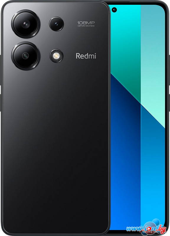 Смартфон Xiaomi Redmi Note 13 8GB/512GB с NFC международная версия (полуночный черный) в Могилёве