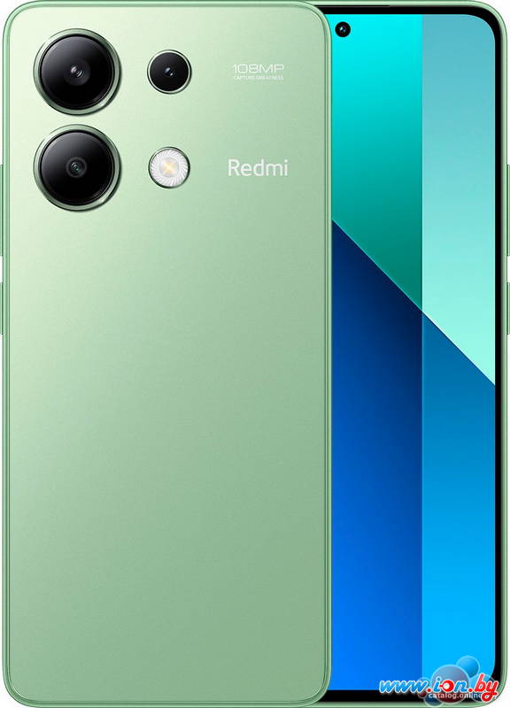 Смартфон Xiaomi Redmi Note 13 8GB/512GB с NFC международная версия (мятно-зеленый) в Могилёве