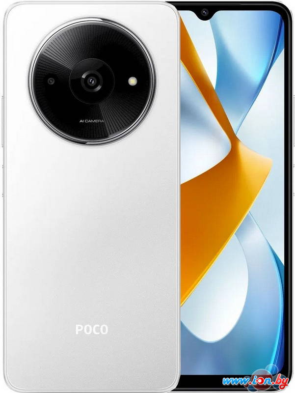 Смартфон POCO C61 4GB/128GB международная версия (белый) в Могилёве