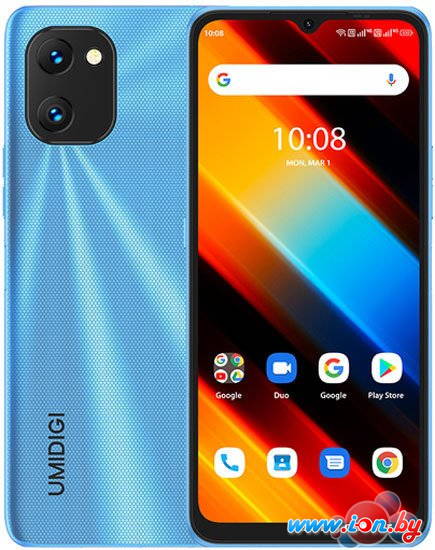 Смартфон Umidigi Power 7S 4GB/64GB (синий) в Могилёве