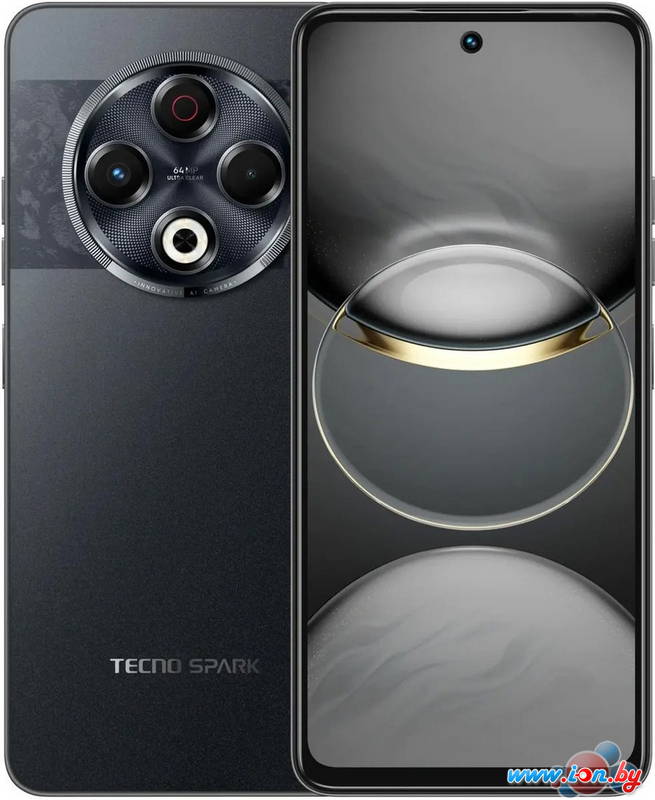 Смартфон Tecno Spark 30 8GB/128GB (черный) в Могилёве