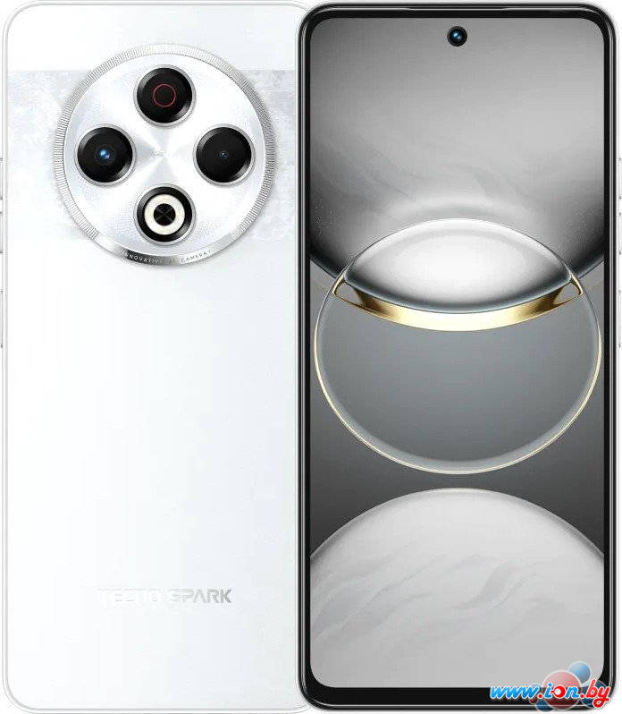 Смартфон Tecno Spark 30 8GB/256GB (белый) в Могилёве