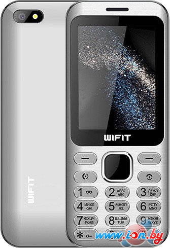 Кнопочный телефон Wifit Wiphone F2 (серебристый) в Могилёве