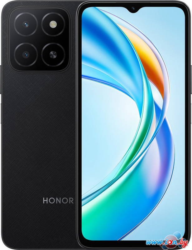 Смартфон HONOR X5b Plus 4GB/128GB (черный) в Могилёве