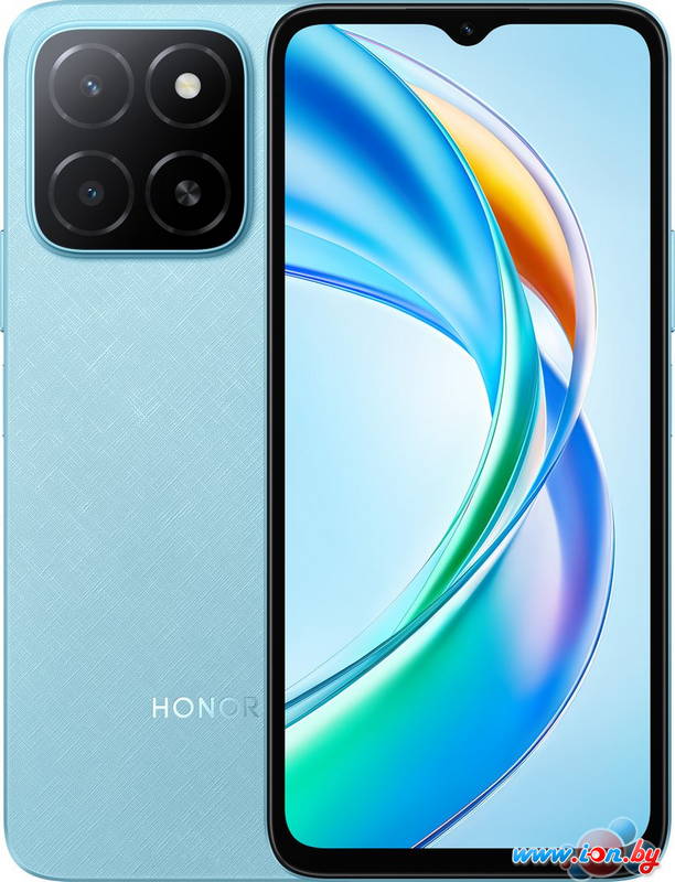 Смартфон HONOR X5b Plus 4GB/128GB (голубой) в Могилёве