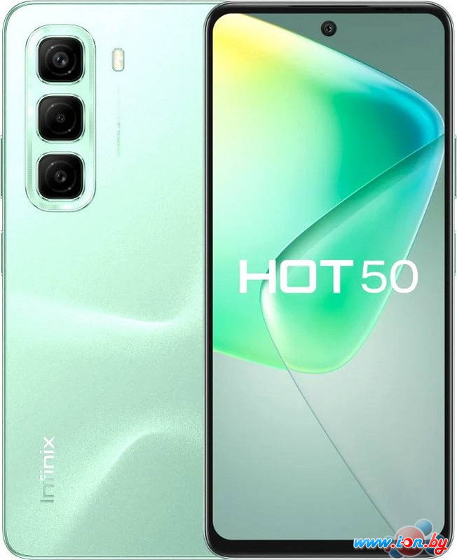 Смартфон Infinix Hot 50 X6882 6GB/256GB (зеленый шалфей) в Могилёве