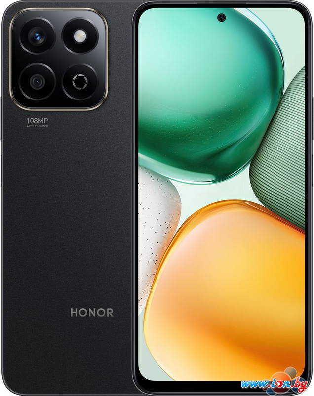 Смартфон HONOR X7c 6GB/128GB (полуночный черный) в Могилёве