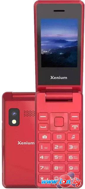 Кнопочный телефон Xenium X600 (красный) в Могилёве