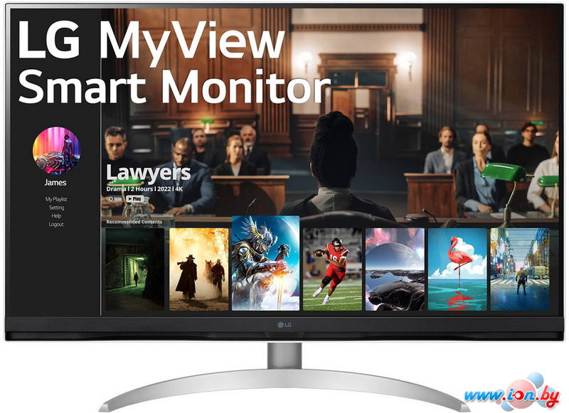 Smart монитор LG MyView Smart Monitor 32SQ700S-W в Минске