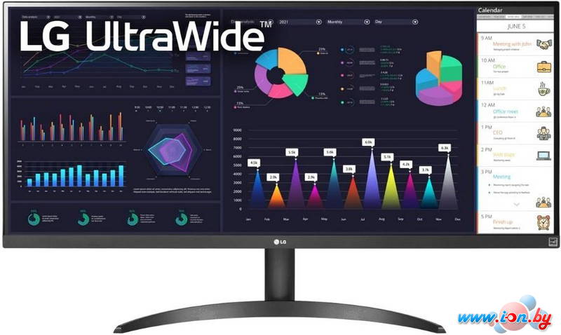 Монитор LG UltraWide 34WQ500-B в Могилёве