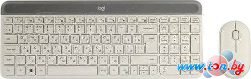 Офисный набор Logitech MK470 Slim Wireless Combo 920-009207 (белый) в Могилёве