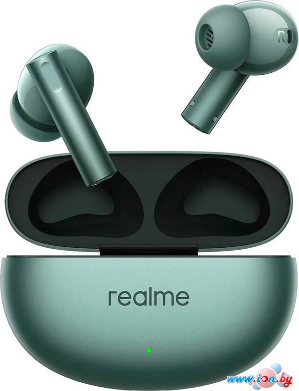 Наушники Realme Buds Air 6 (зеленый) в Могилёве