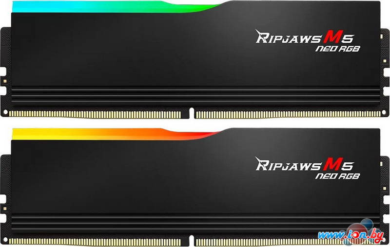 Оперативная память G.Skill Ripjaws M5 Neo RGB 2x16ГБ DDR5 6400 МГц F5-6400J3240G16GX2-RM5NRK в Могилёве