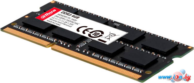 Оперативная память Dahua 4ГБ DDR3 SODIMM 1600 МГц DHI-DDR-C160S4G16 в Гомеле