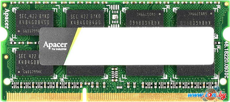 Оперативная память Apacer 4ГБ DDR3 SODIMM 1333 МГц DS.04G2J.K9M в Гродно