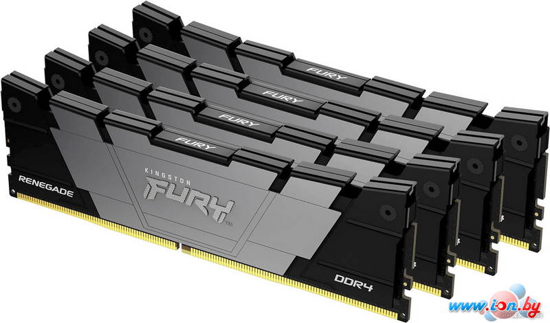 Оперативная память Kingston FURY Renegade 4x16ГБ DDR4 3600 МГц KF436C16RB12K4/64 в Могилёве