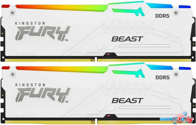 Оперативная память Kingston FURY Beast RGB 2x16ГБ DDR5 5200 МГц KF552C36BWEAK2-32 в Гомеле