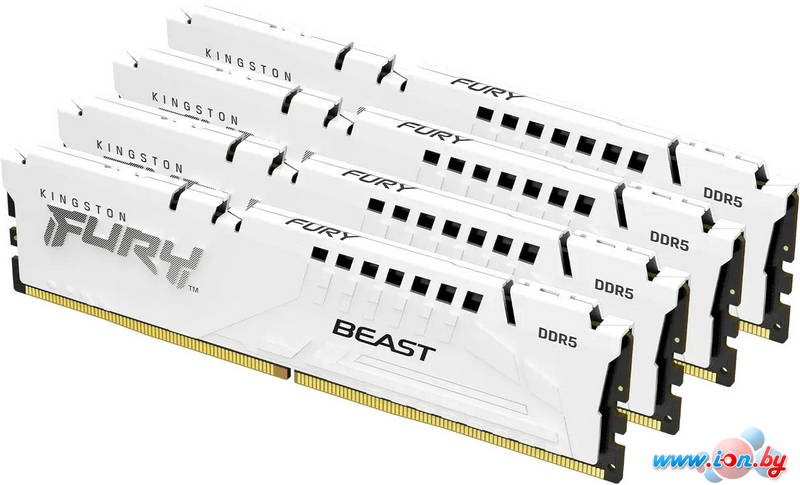 Оперативная память Kingston FURY Beast 4x16ГБ DDR5 5200 МГц KF552C40BWK4-64 в Могилёве