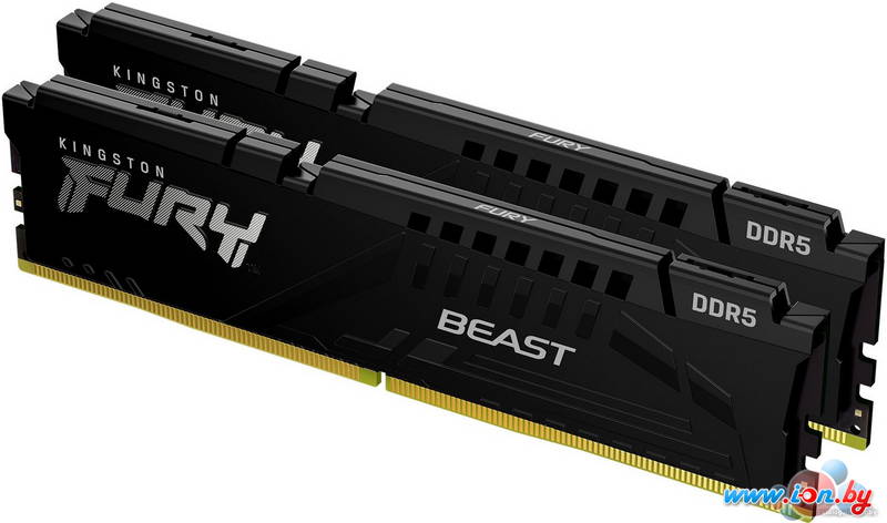 Оперативная память Kingston FURY Beast 2x32ГБ DDR5 6000 МГц KF560C30BBK2-64 в Могилёве