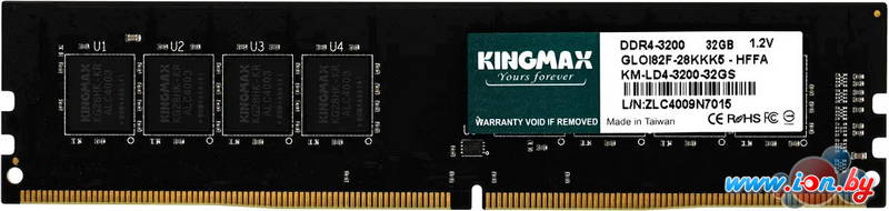 Оперативная память Kingmax 32ГБ DDR4 3200 МГц KM-LD4-3200-32GS в Гродно