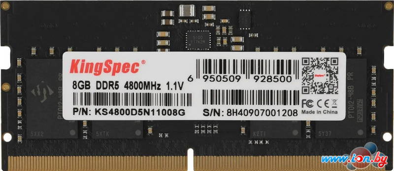 Оперативная память KingSpec 8ГБ DDR5 SODIMM 4800 МГц KS4800D5N11008G в Могилёве