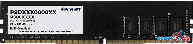 Оперативная память Patriot Signature Line 16ГБ DDR4 2666 МГц PSD416G266682 в Бресте