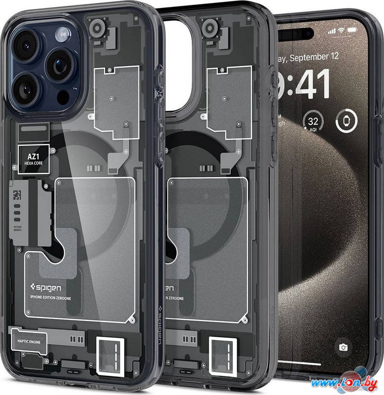 Чехол для телефона Spigen Ultra Hybrid Zero One (MagFit) для iPhone 15 Pro Max ACS06582 (разноцветный) в Могилёве