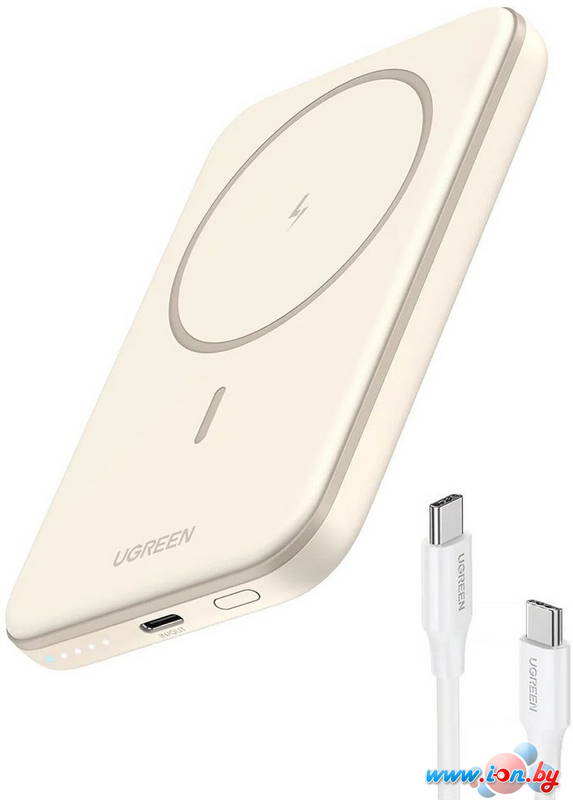 Внешний аккумулятор Ugreen PB560 5000mAh (бежевый) в Могилёве