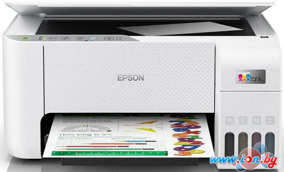 МФУ Epson EcoTank L3251 белый (ресурс стартовых контейнеров 7500/4500, контейнер 004) в Могилёве